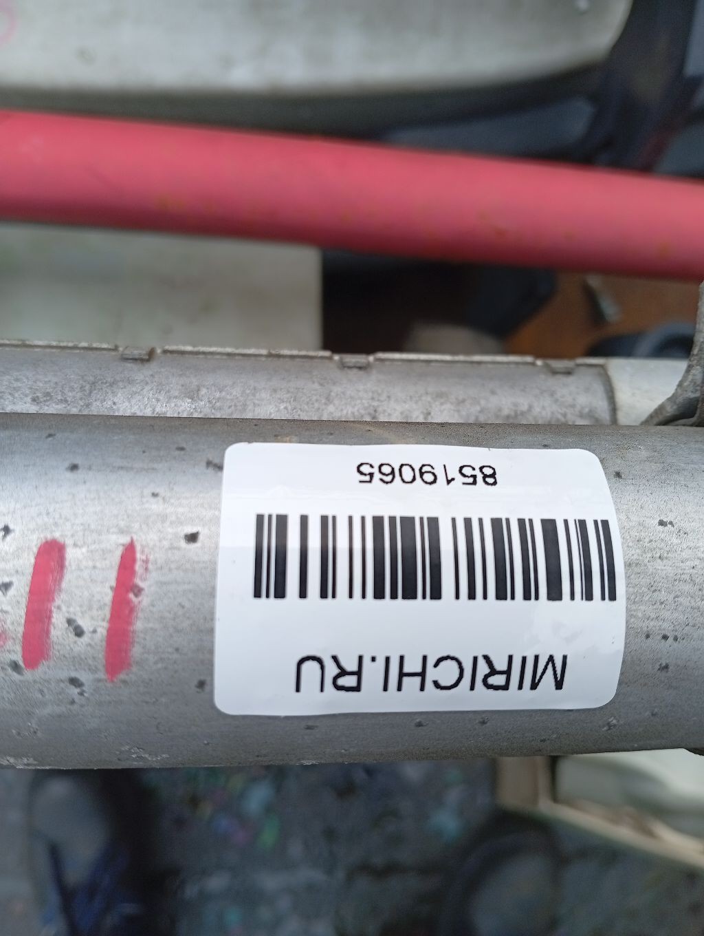 Радиатор кондиционера 92110 1U600, 92110 ED000, FX-267-3170, TD-267-3170 на Nissan Tiida C11 HR15DE Фото 4