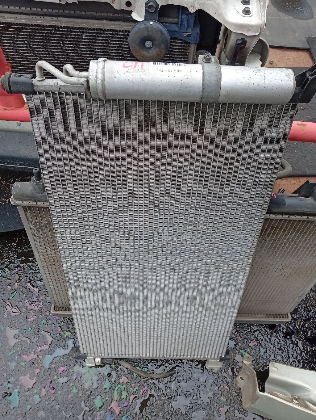 Радиатор кондиционера 92110 1U600, 92110 ED000, FX-267-3170, TD-267-3170 на Nissan Tiida C11 HR15DE Фото 1