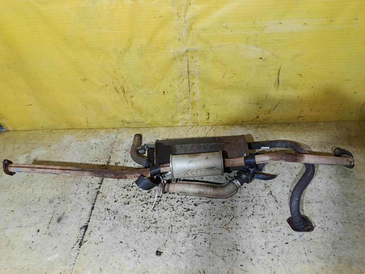 Глушитель на Mitsubishi Pajero Mini H58A 4A30 Фото 2