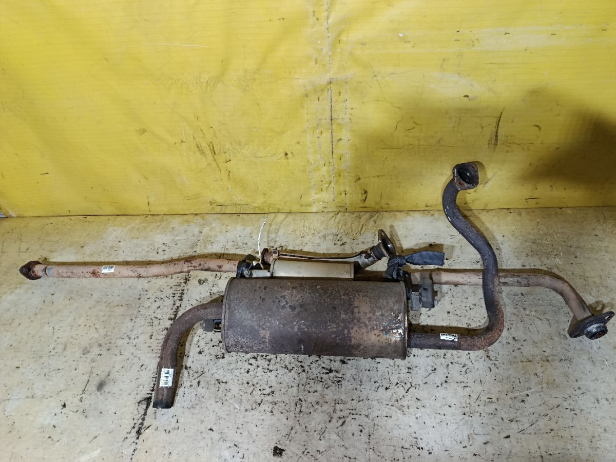 Глушитель на Mitsubishi Pajero Mini H58A 4A30 Фото 3