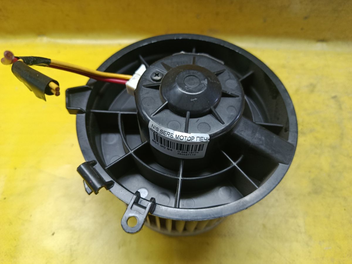 Мотор печки 27225EN000, 27225EN00B, 27225EN00C на Nissan Serena C25 Фото 2