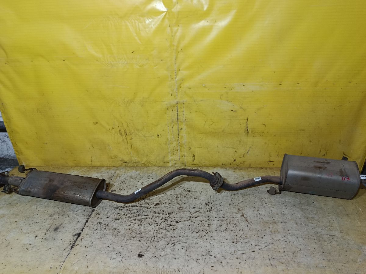 Глушитель на Nissan Note E11 HR15DE Фото 1