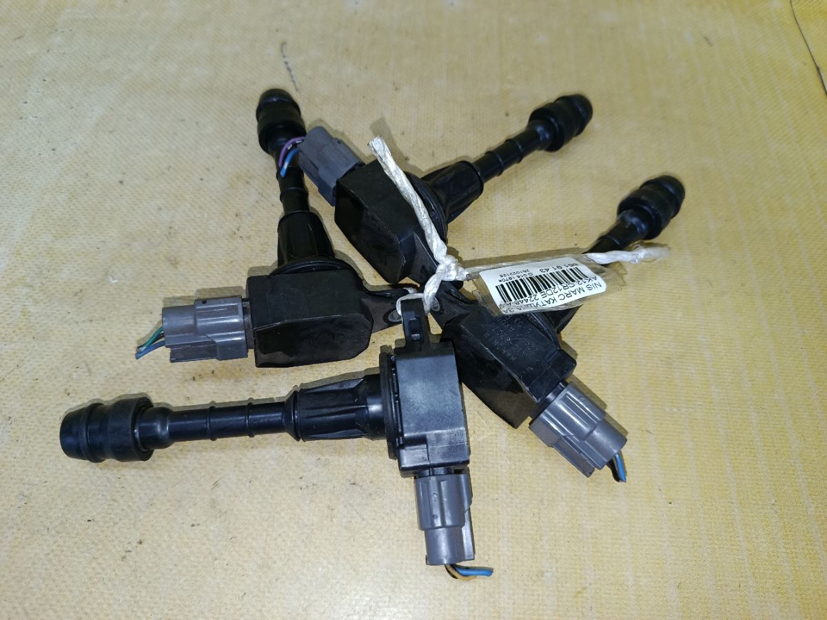 Катушка зажигания 22448-AX001, IC-DL026, LC-016-8281 на Nissan March AK12 CR12DE Фото 4