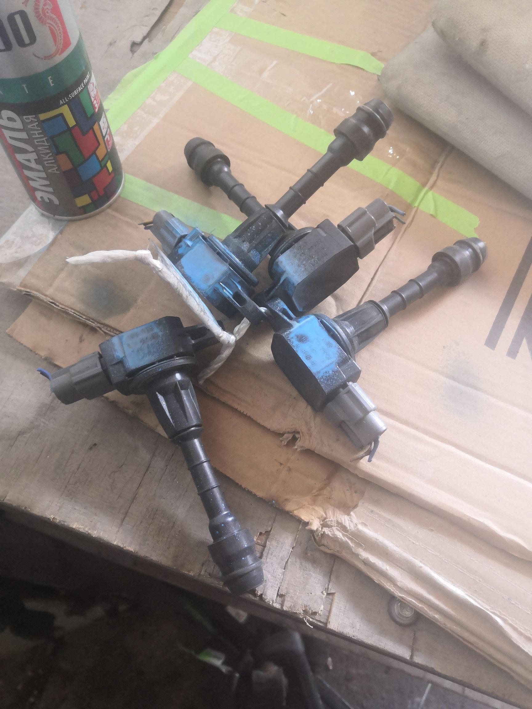 Катушка зажигания 22448-AX001, IC-DL026, LC-016-8281 на Nissan March AK12 CR12DE Фото 7