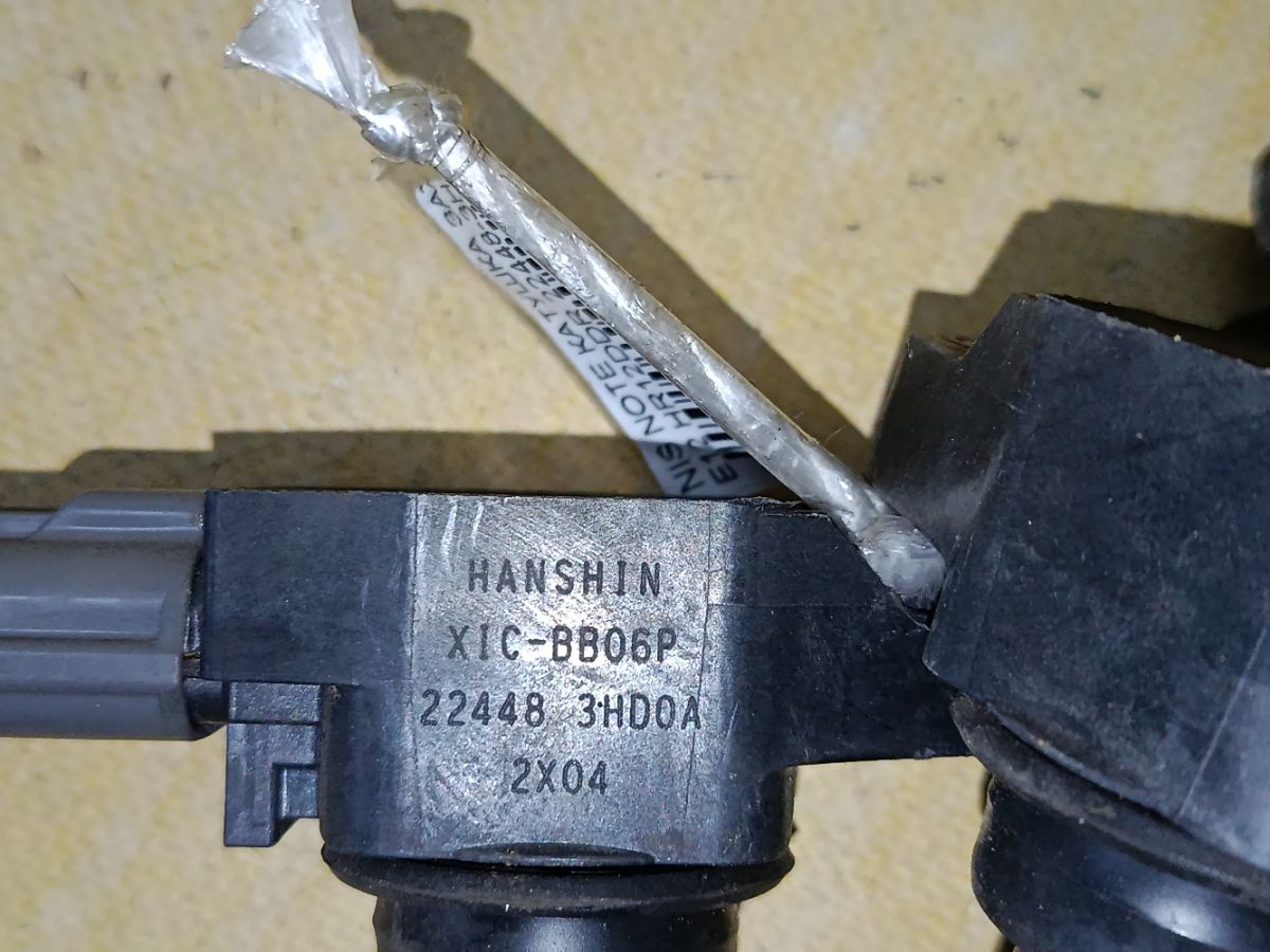 Катушка зажигания 22448-3HD0A на Nissan Note E12 HR12DDR Фото 6