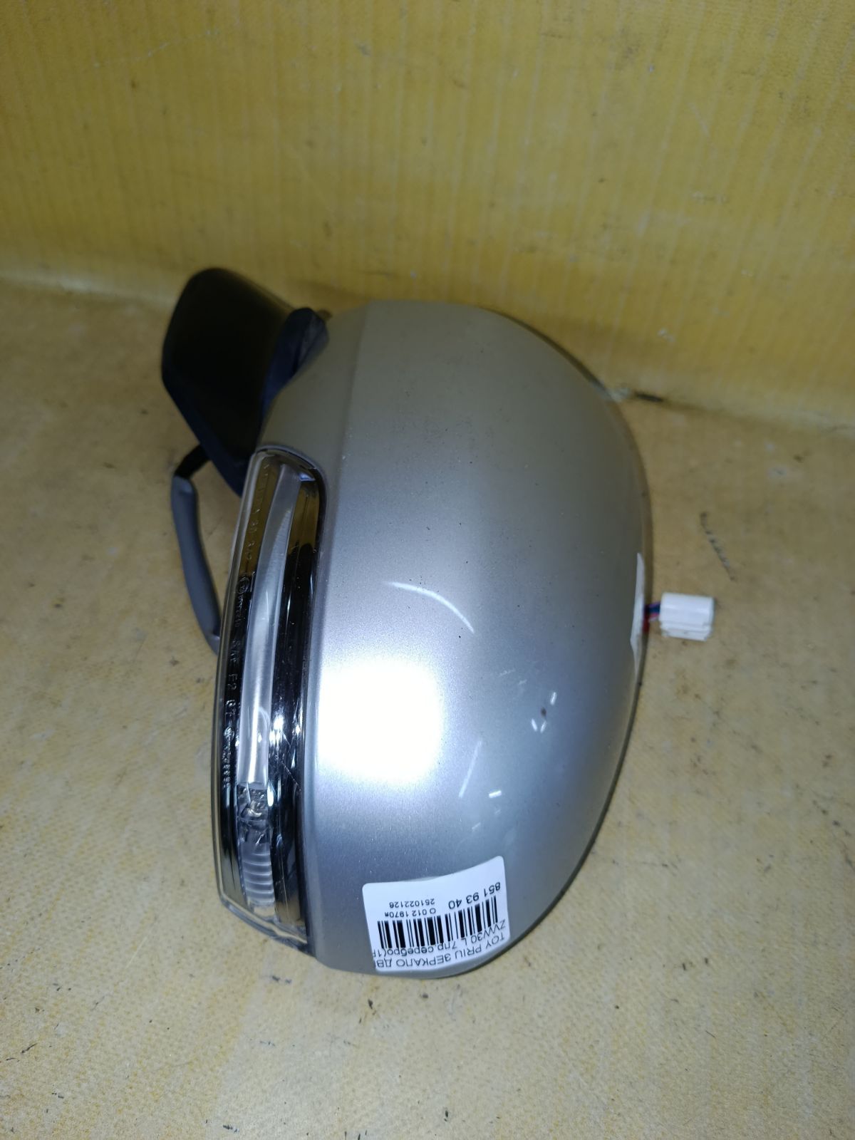 Зеркало двери боковой на Toyota Prius ZVW30 Фото 7