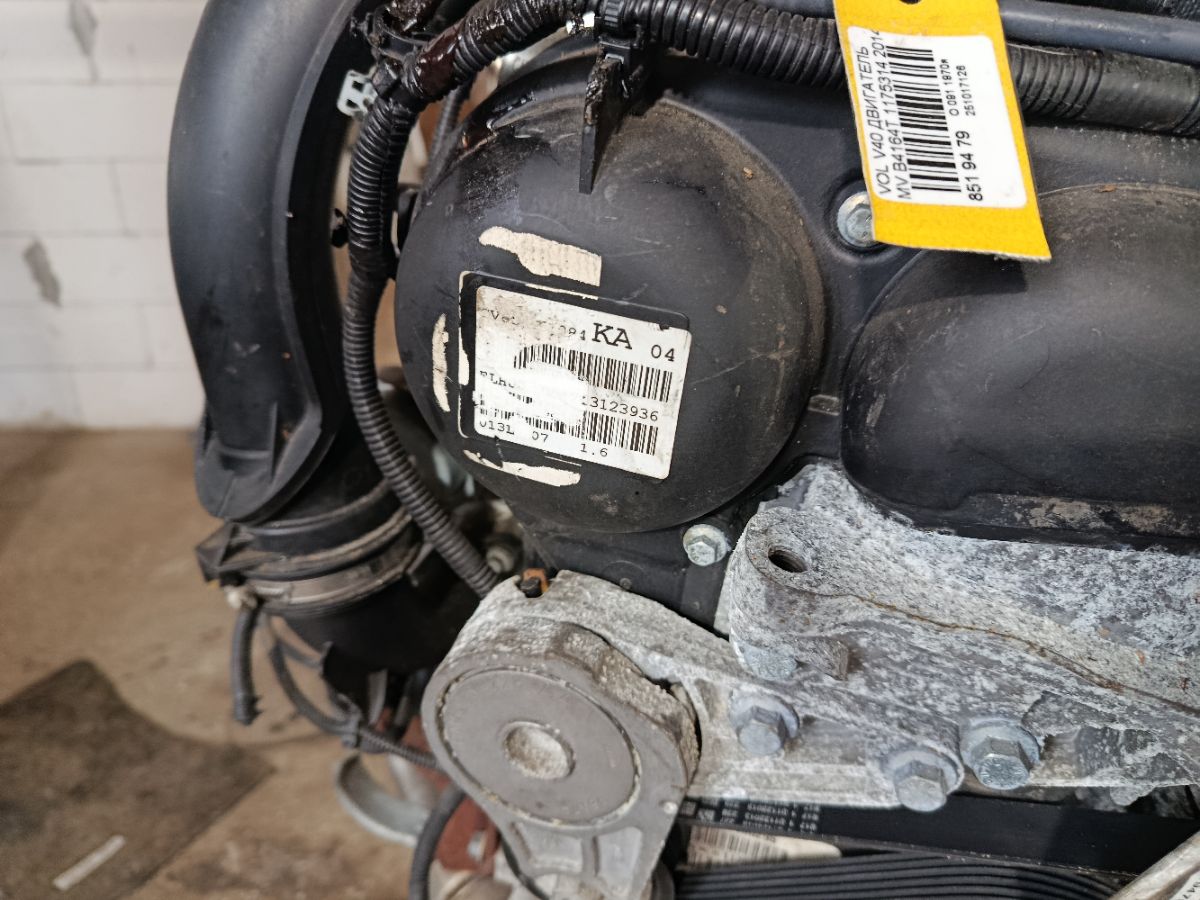 Двигатель на Volvo V40 MV B4164T Фото 10