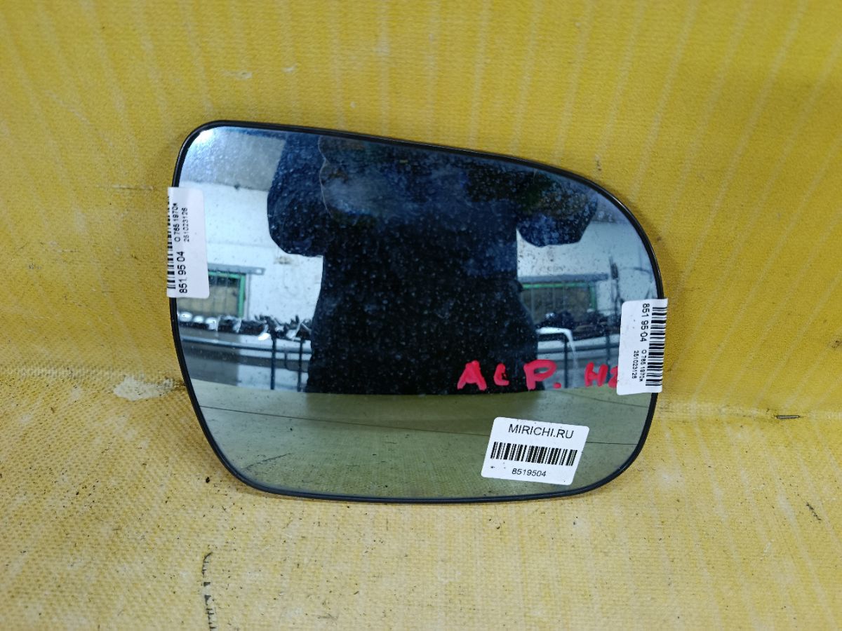 Зеркало-полотно на Toyota Alphard ANH20W Фото 5