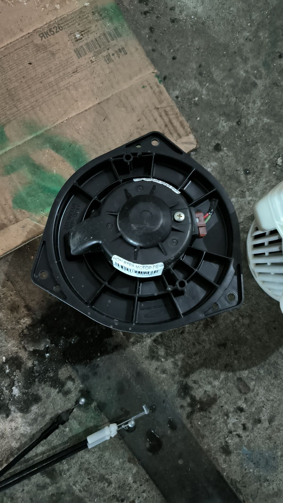 Мотор печки на Honda Stepwgn RK5 Фото 4