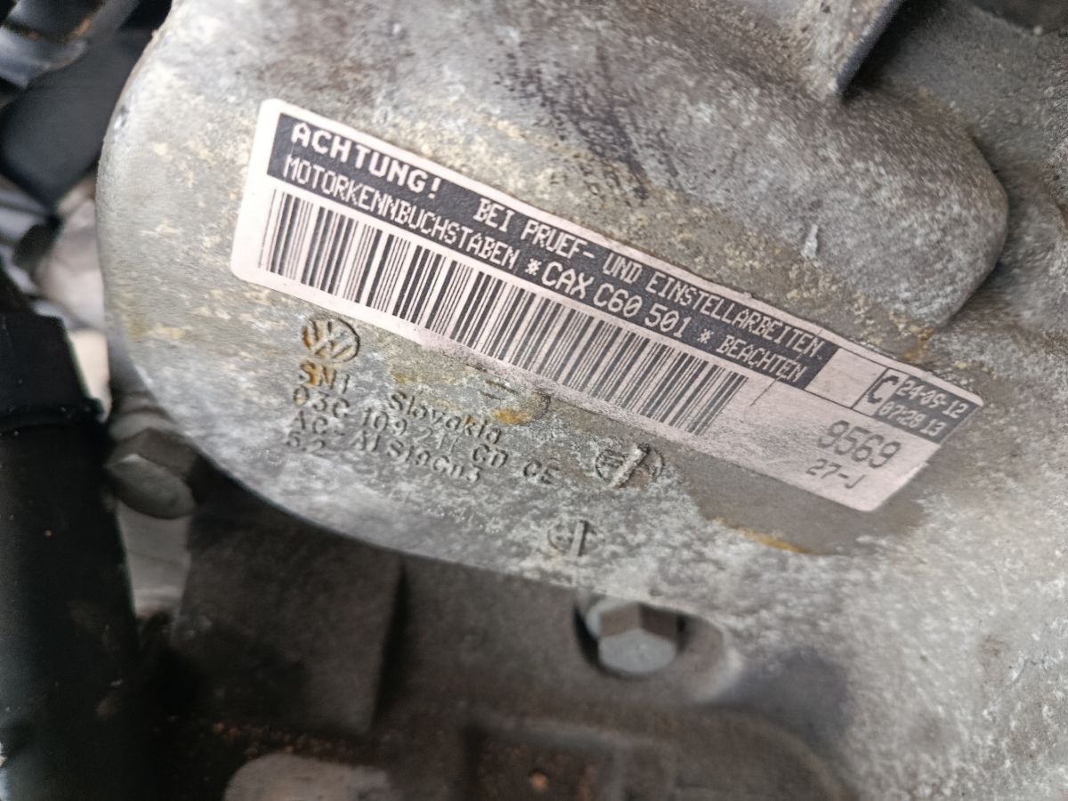 Двигатель на Audi A3 8P CAX Фото 9