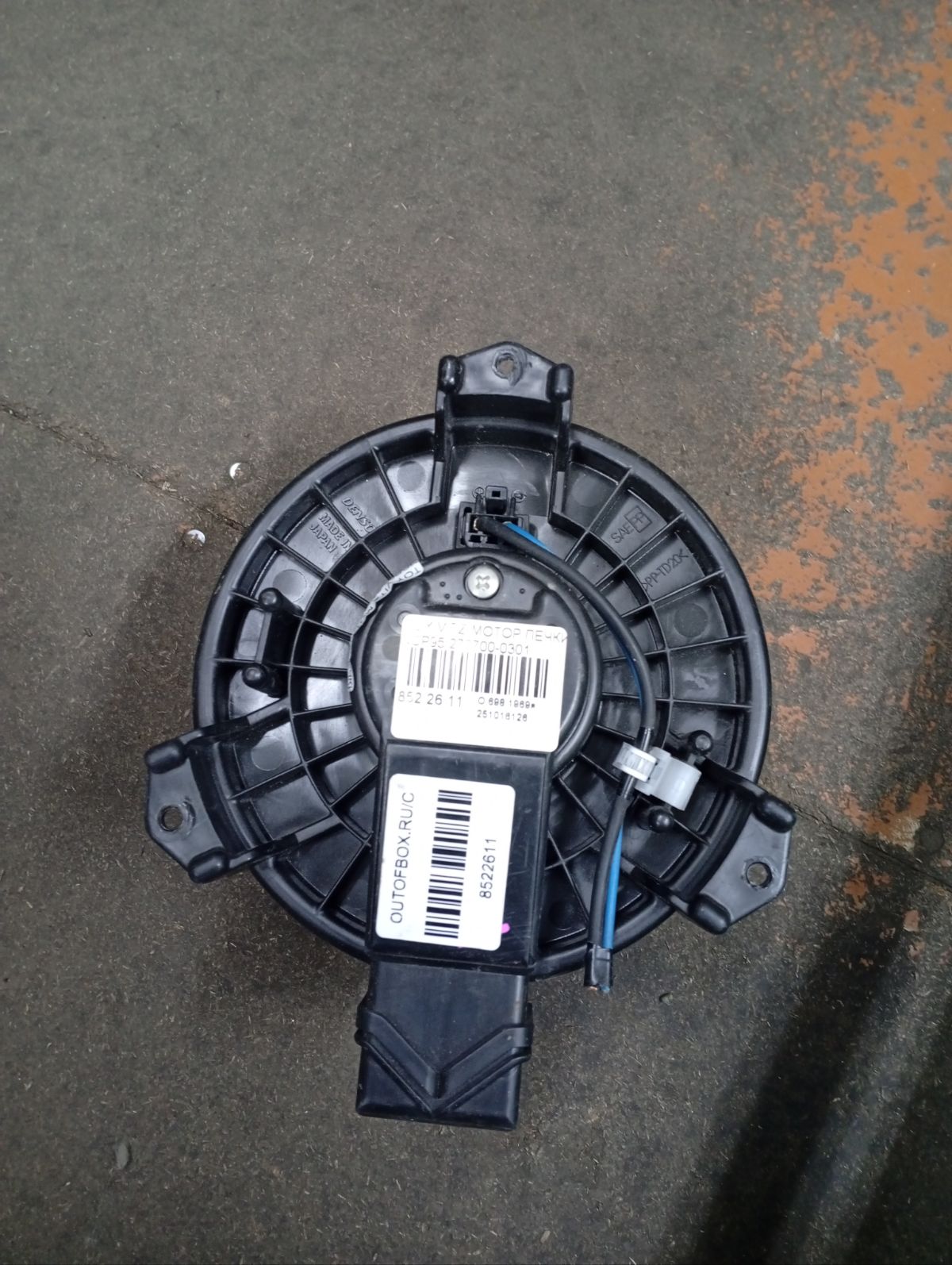 Мотор печки на Toyota Vitz NCP95 Фото 5