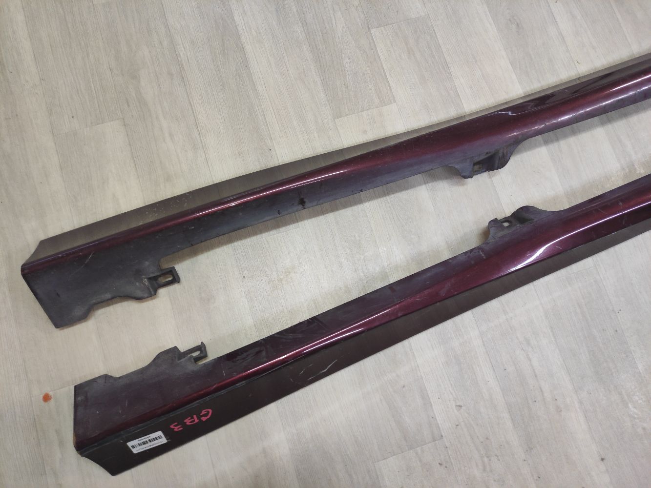 Порог кузова пластиковый ( обвес ) на Honda Freed GB3 Фото 16