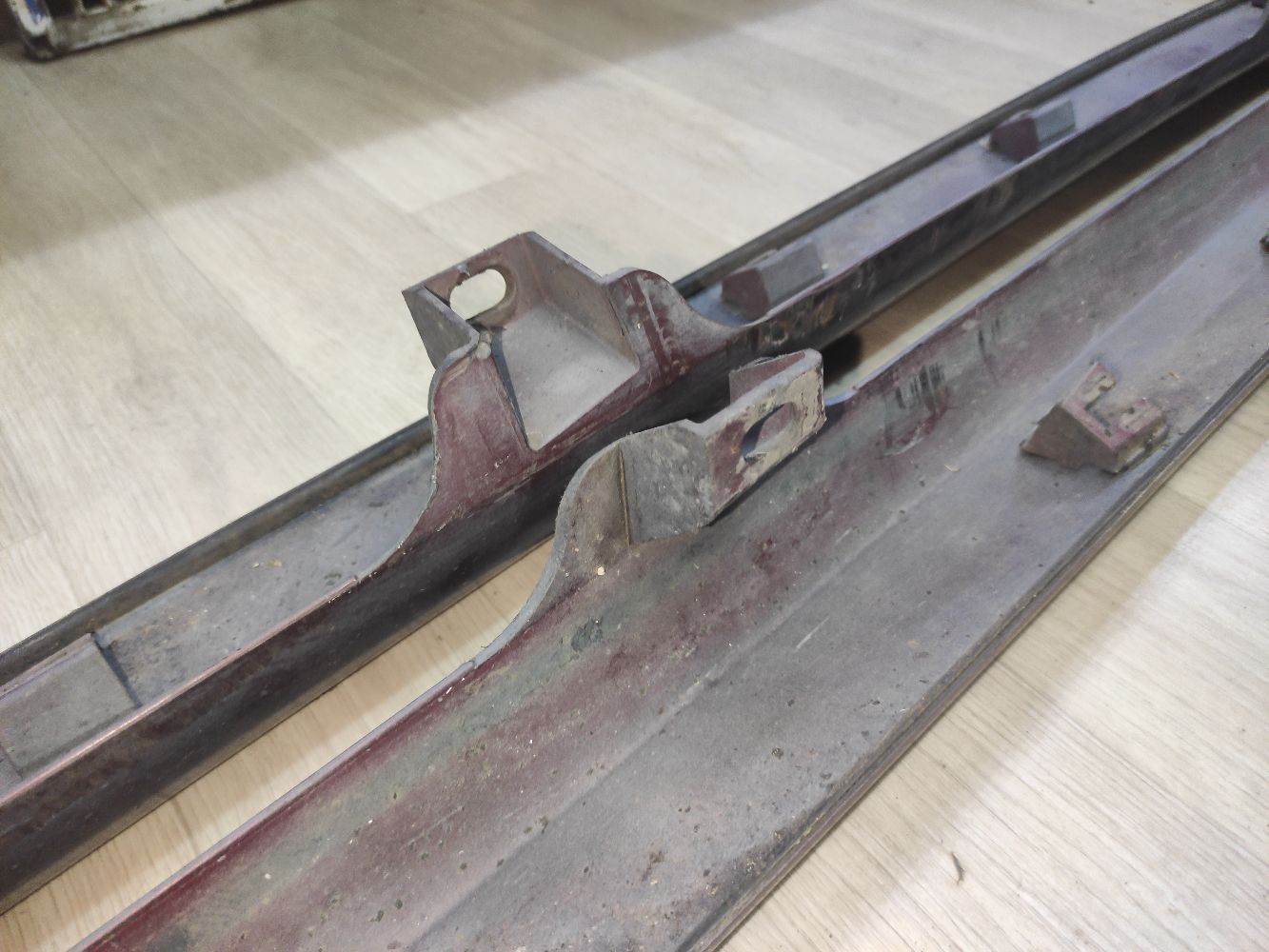 Порог кузова пластиковый ( обвес ) на Honda Freed GB3 Фото 6