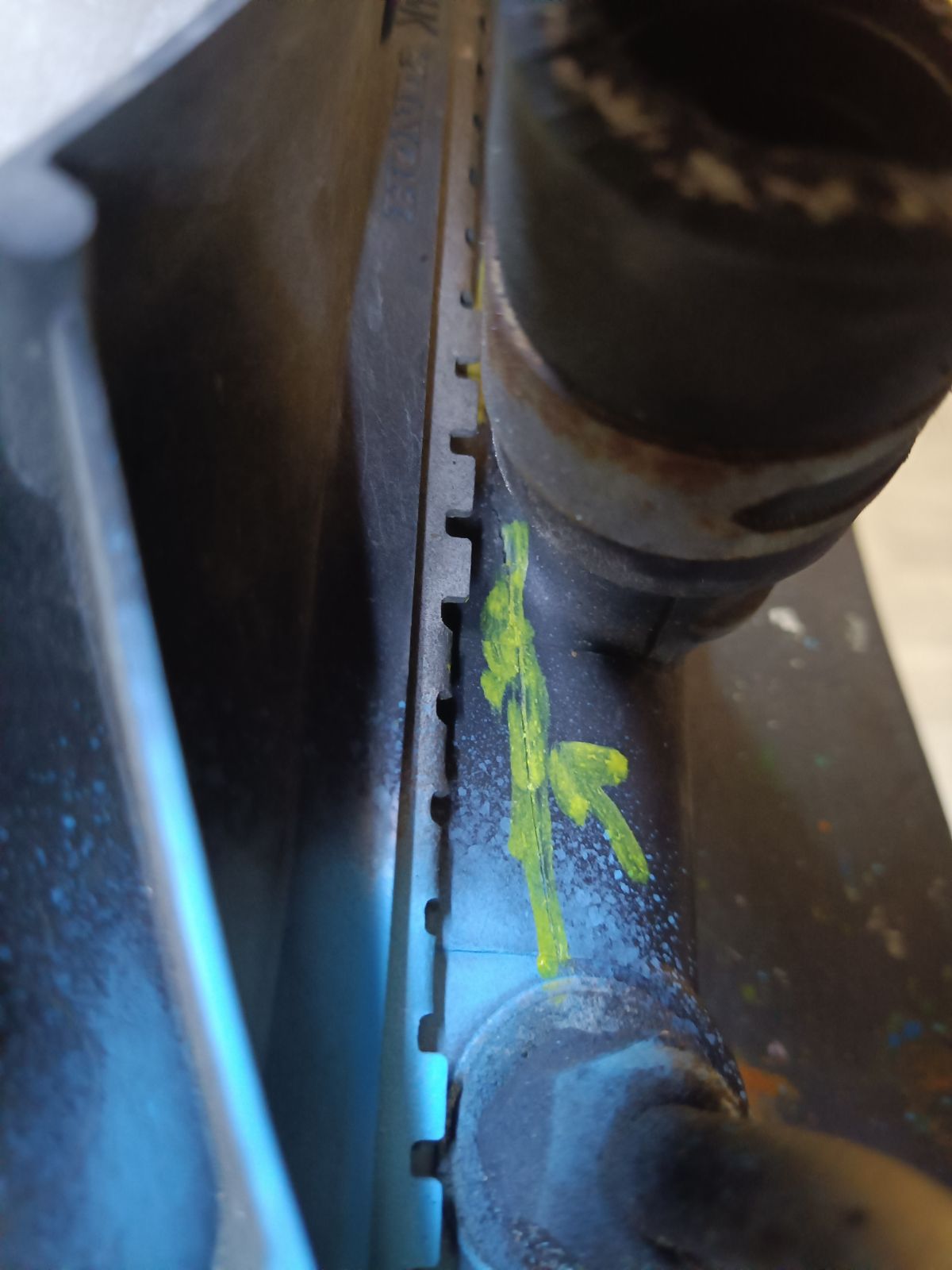 Радиатор ДВС на Honda Freed Spike GB3 L15A Фото 7