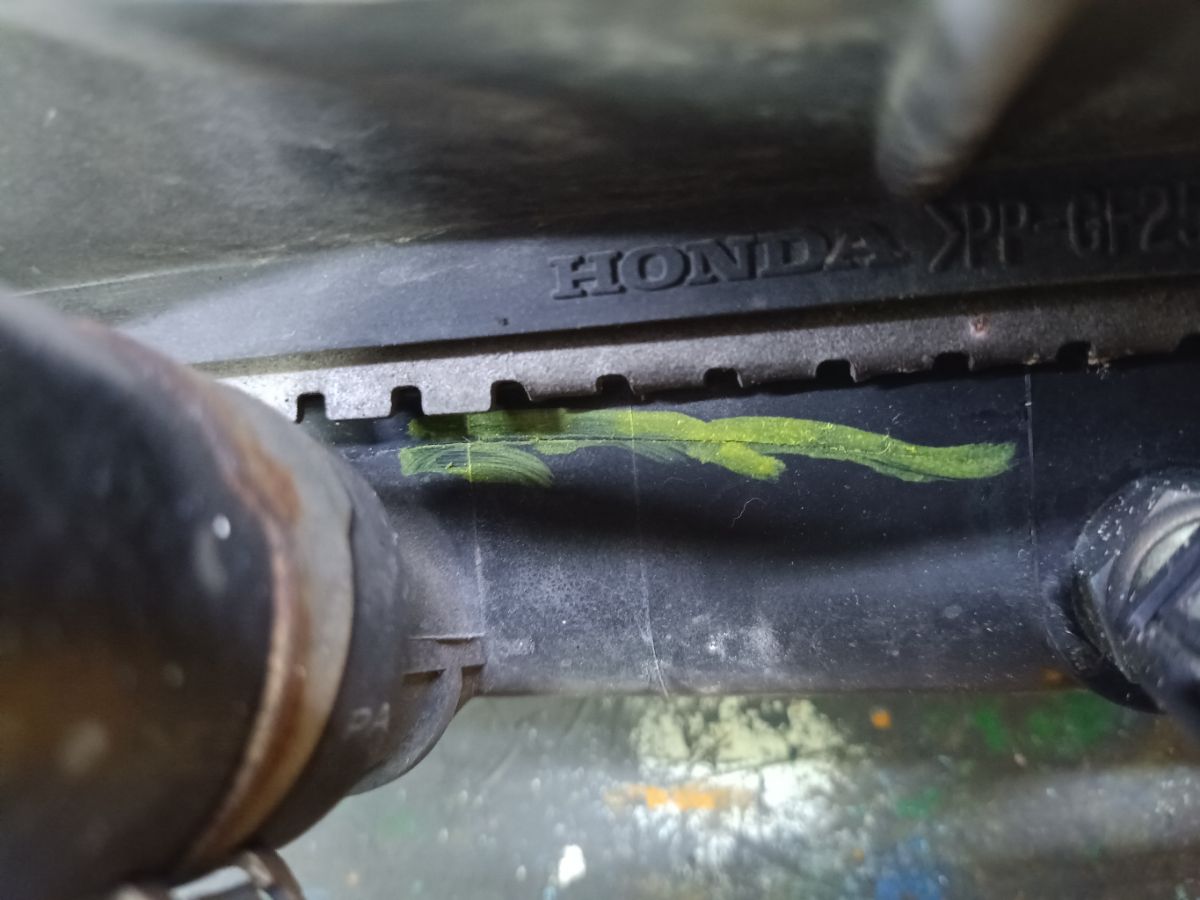 Радиатор ДВС на Honda Freed Spike GB3 L15A Фото 8