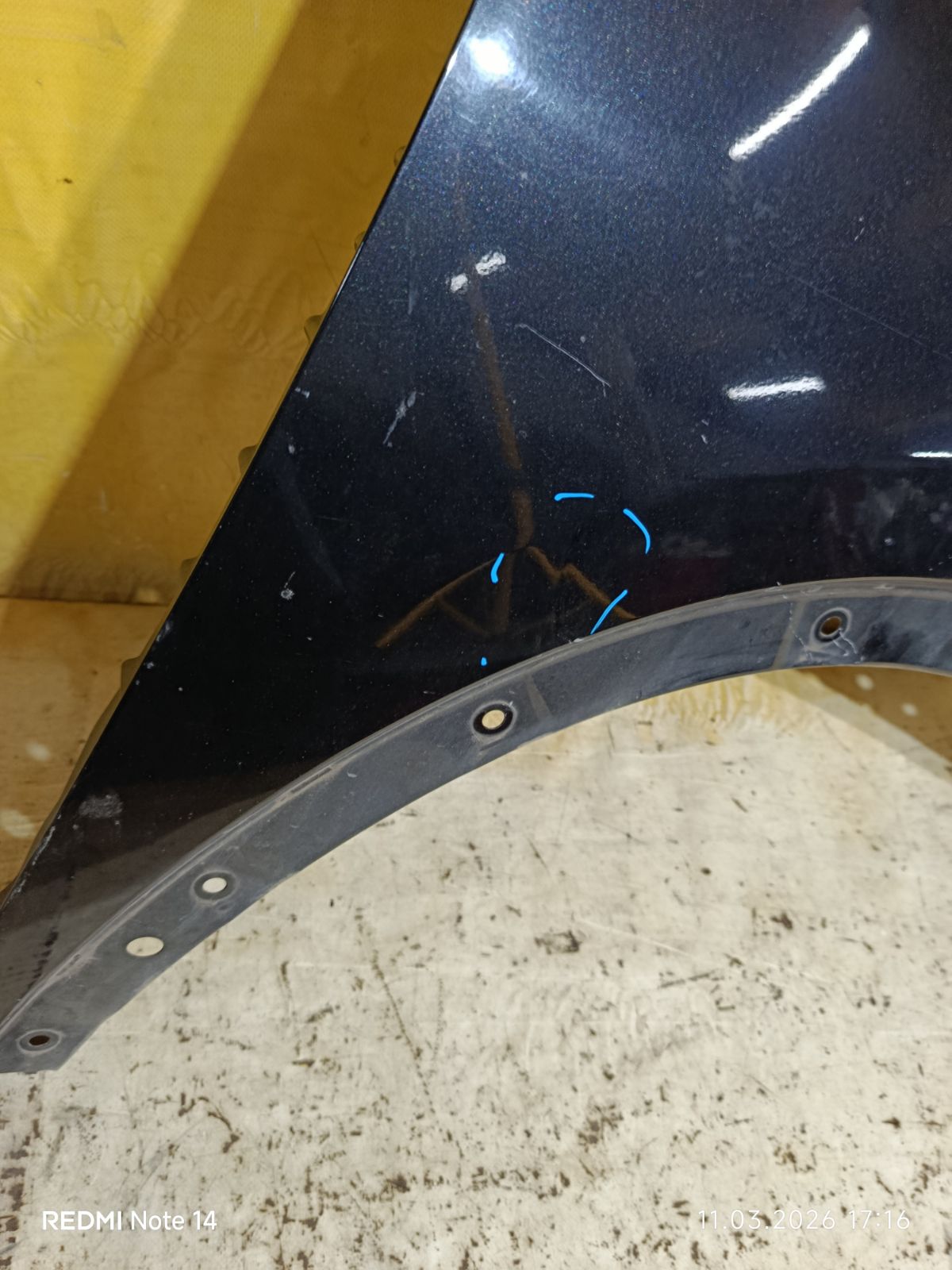 Крыло переднее 08321976, 2780658, 3481312, 45X102, 6504043495312P, GD99F31R, GDFN0207R, KD53-52-111A, L02382, MZ10088AR, MZ53001600R00, MZ6702AR, MZ7023003, MZ99F31R, MZCX512270R, MZCX512271R, P71MZ088AR, PMZ10088AR, STMZX50161, YRJ10CX513101R на Mazda Cx-5 KE2FW Фото 4