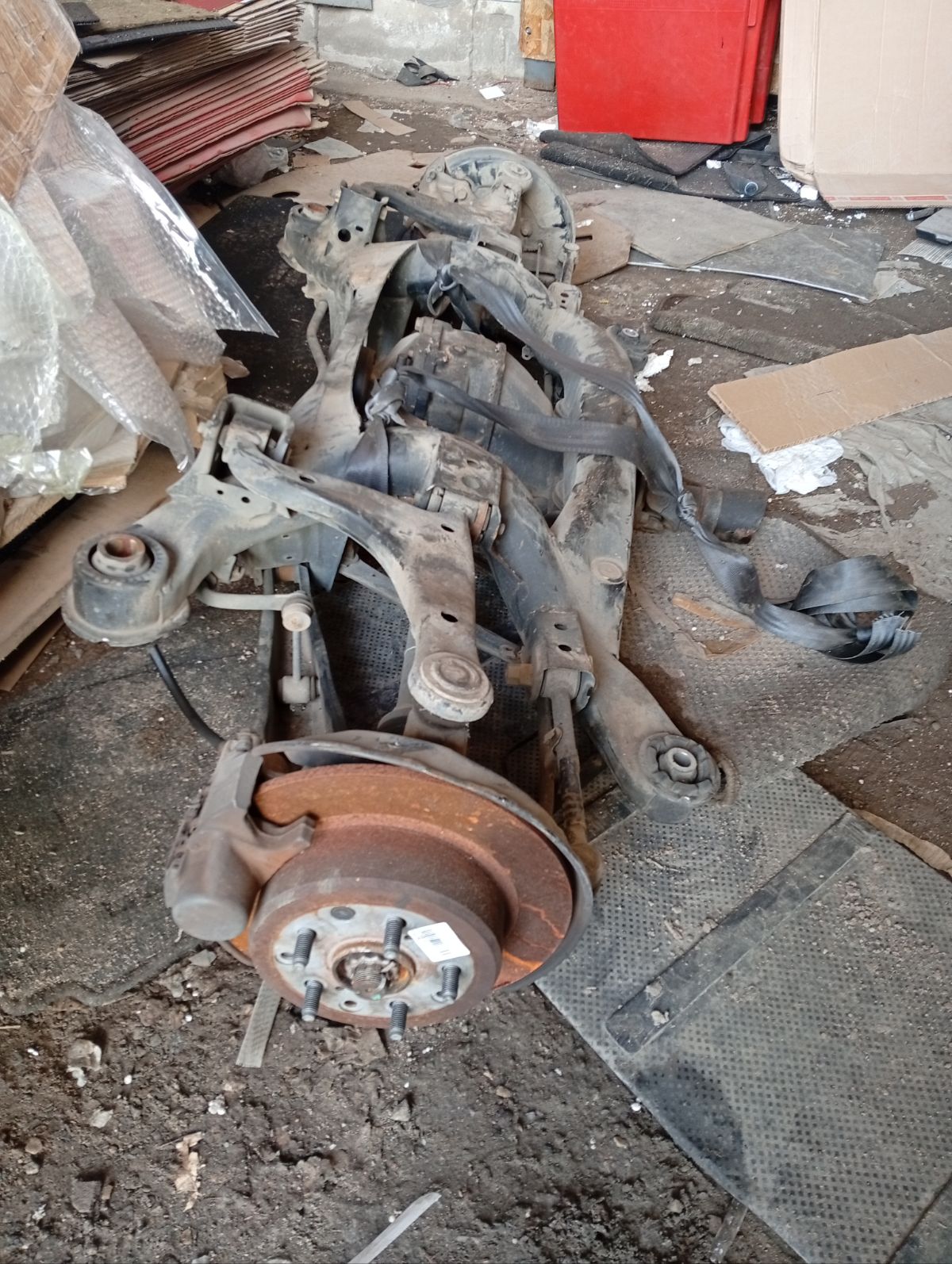 Балка подвески 51206-51030, 51206-53020 на Toyota Crown JZS175 2JZ-FSE Фото 11