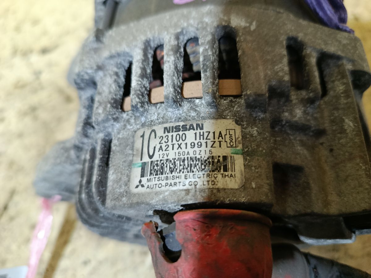 Генератор 23100-1HZ1A на Nissan March K13 HR12DE Фото 4