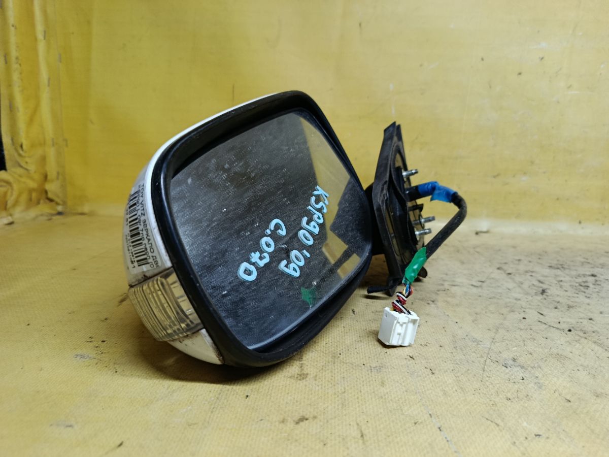Зеркало двери боковой на Toyota Vitz KSP90 Фото 5