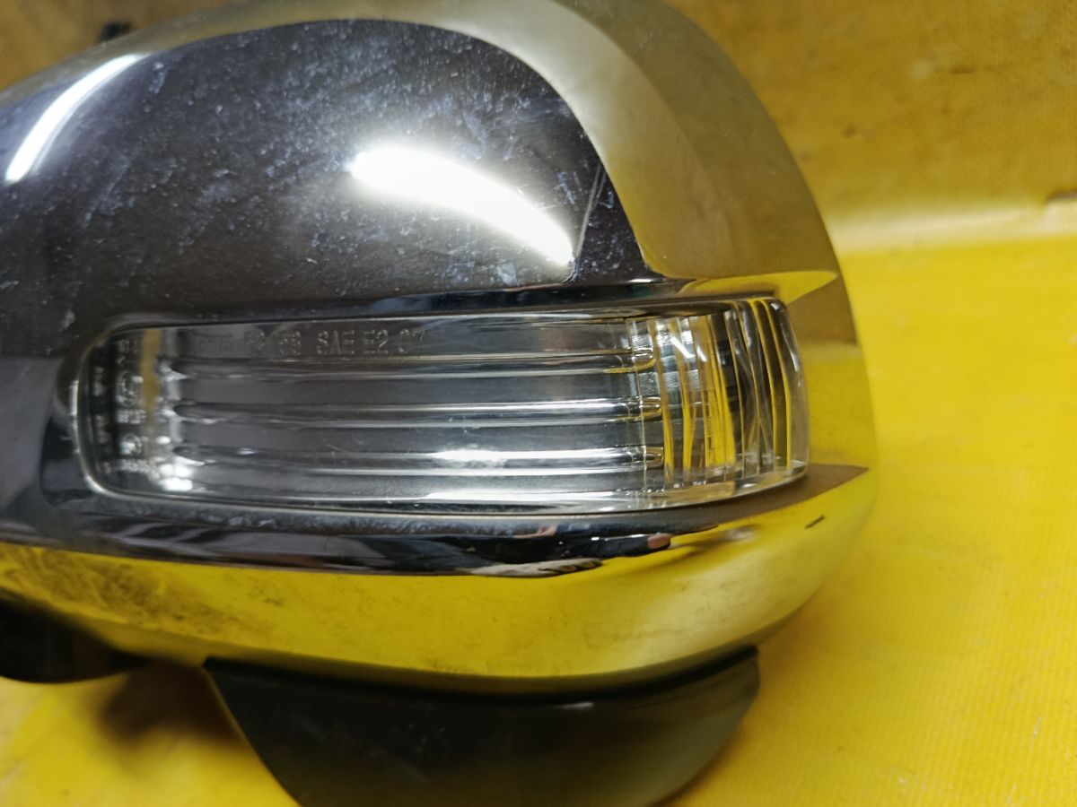 Зеркало двери боковой на Toyota Estima Hybrid AHR20W Фото 4