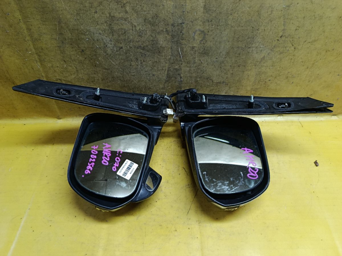 Зеркало двери боковой на Toyota Estima Hybrid AHR20W Фото 8
