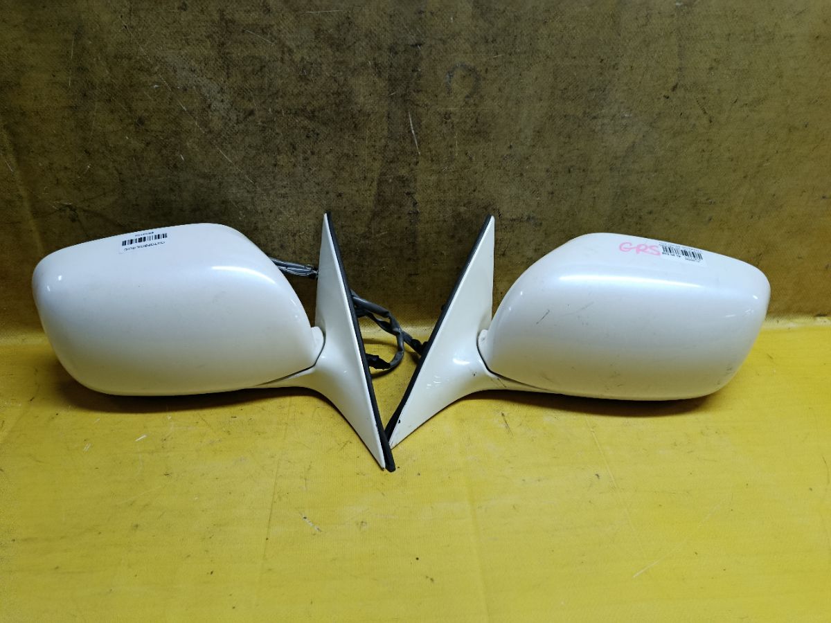 Зеркало двери боковой на Toyota Crown GRS182 Фото 2