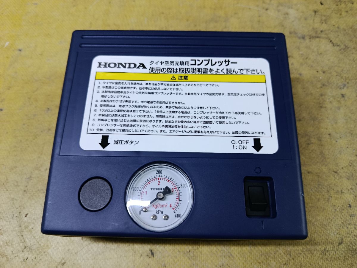 Компрессор для колес на Honda Фото 2