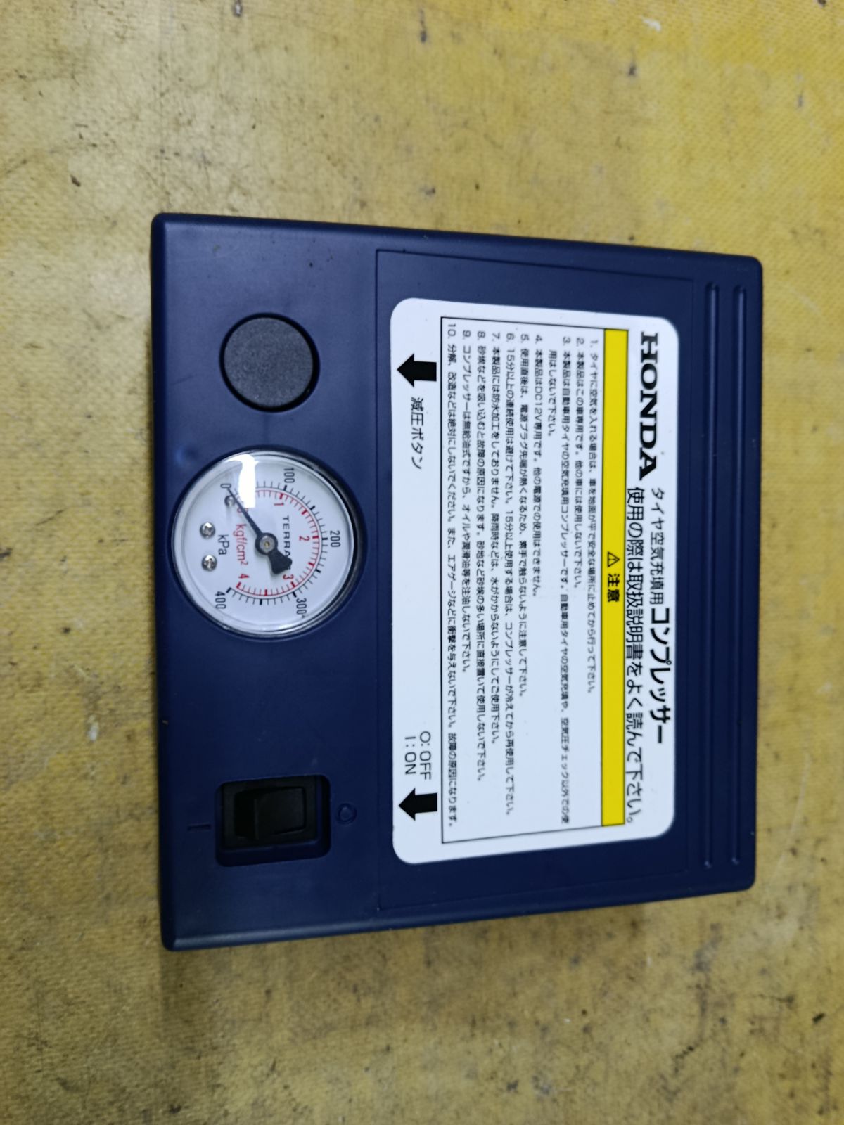 Компрессор для колес на Honda Фото 2