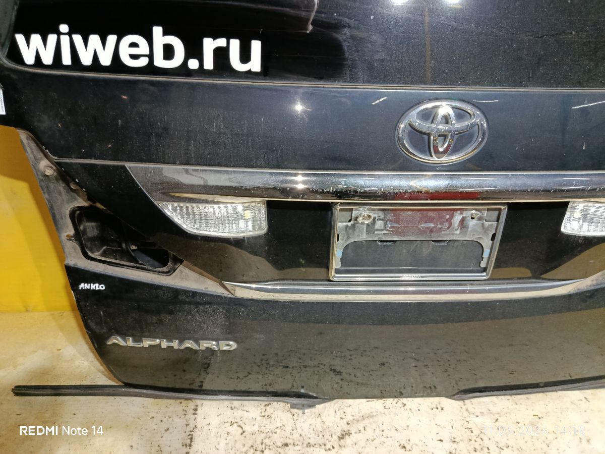 Дверь задняя 58-36 58-36, на Toyota Alphard ANH20W Фото 11