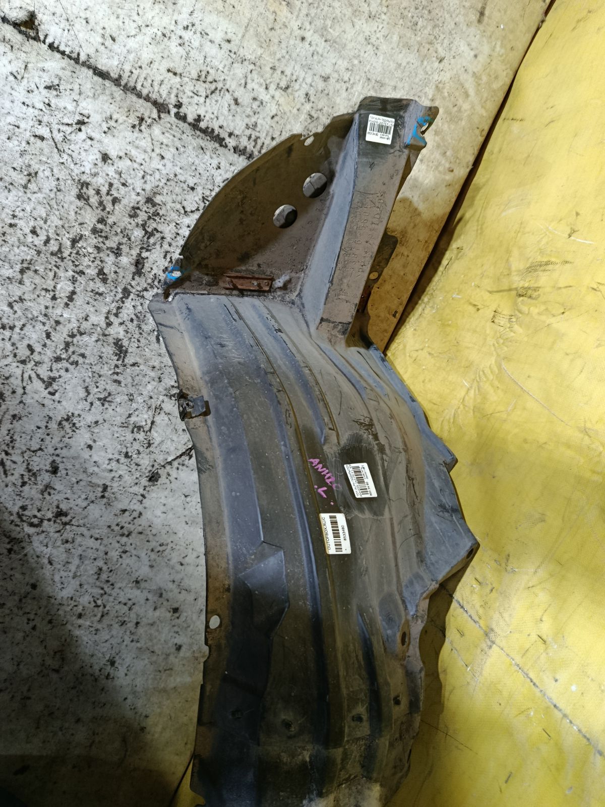 Подкрылок 53806-58040 на Toyota Alphard ANH20W 2AZ-FE Фото 3