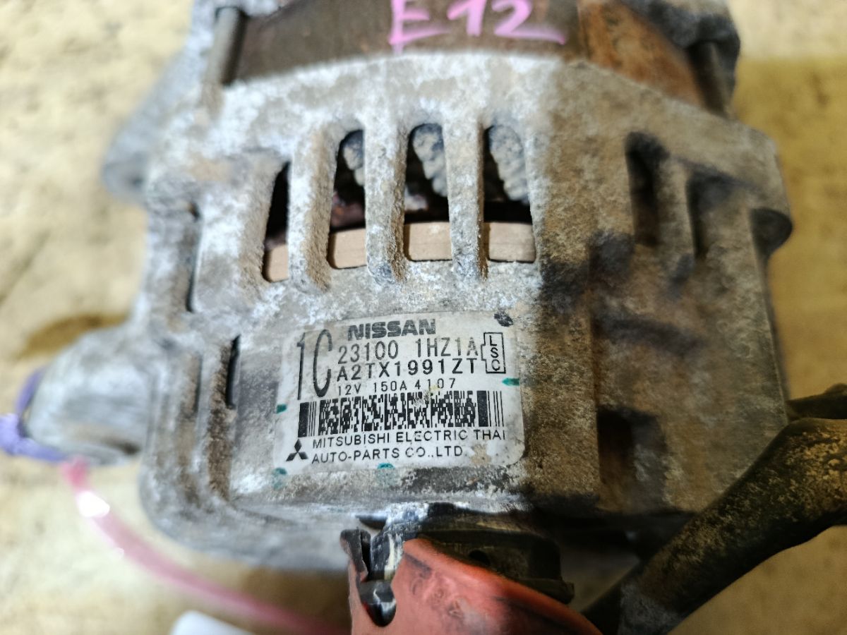 Генератор 23100-1HZ1A на Nissan Note E12 HR12DE Фото 3