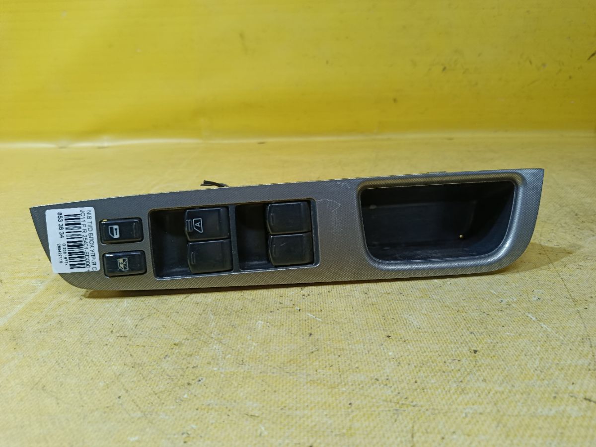 Блок упр-я стеклоподъемниками 25401-ED000 на Nissan Tiida JC11 Фото 1
