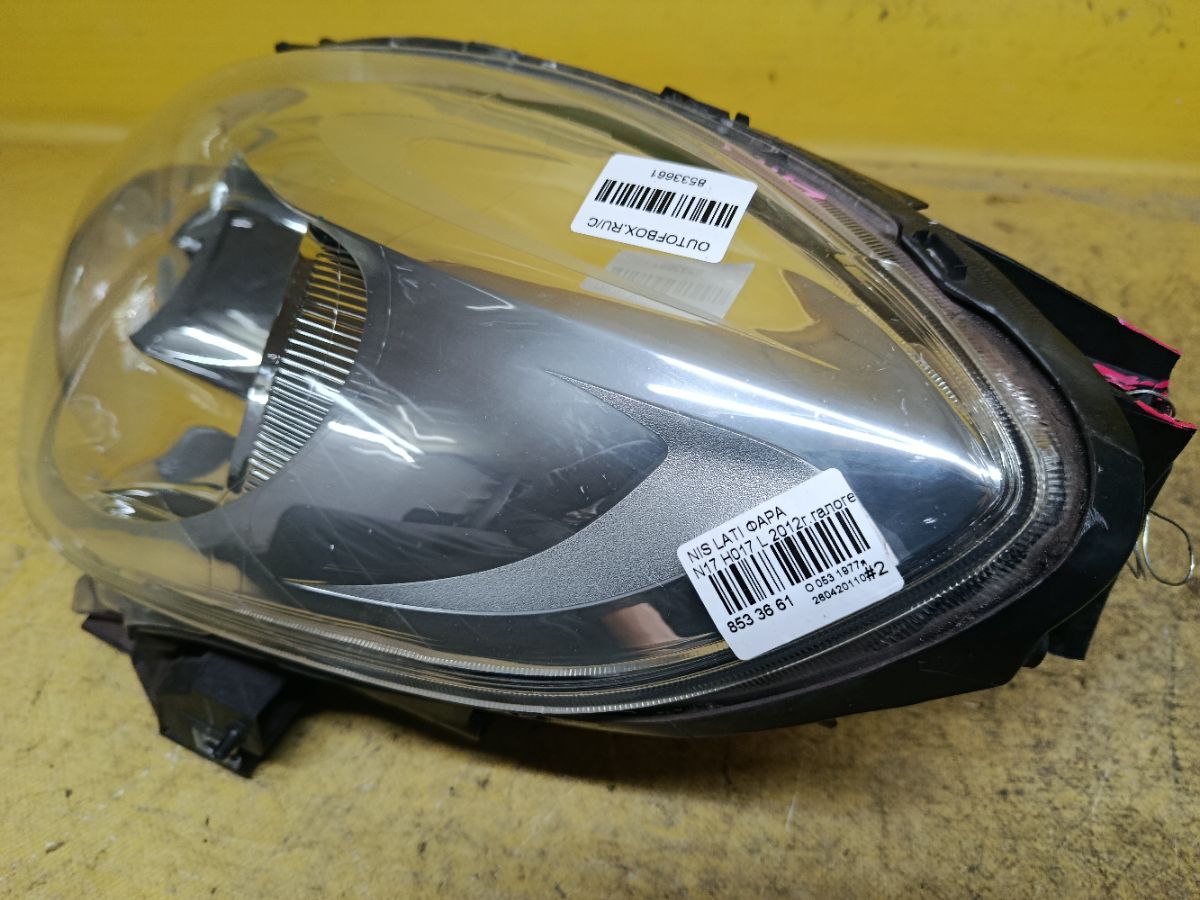 Фара H017 H017, на Nissan Latio N17 Фото 3