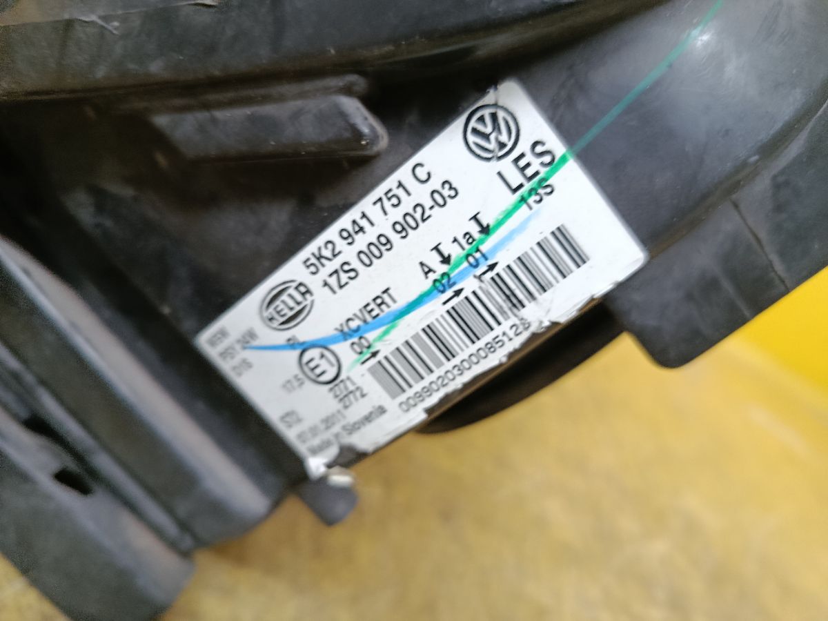 Фара на Volkswagen Golf Vi 5K Фото 5