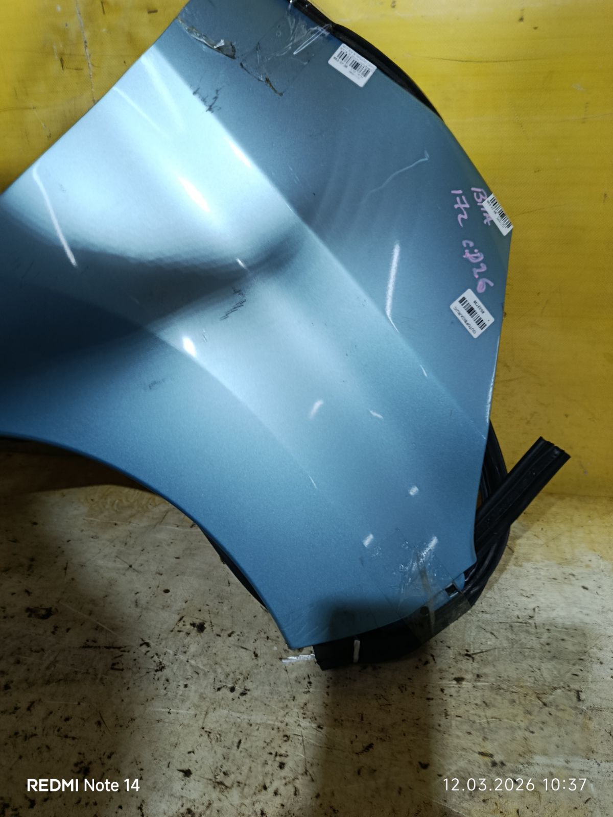 Крыло переднее на Mitsubishi Ek Space B11A Фото 3