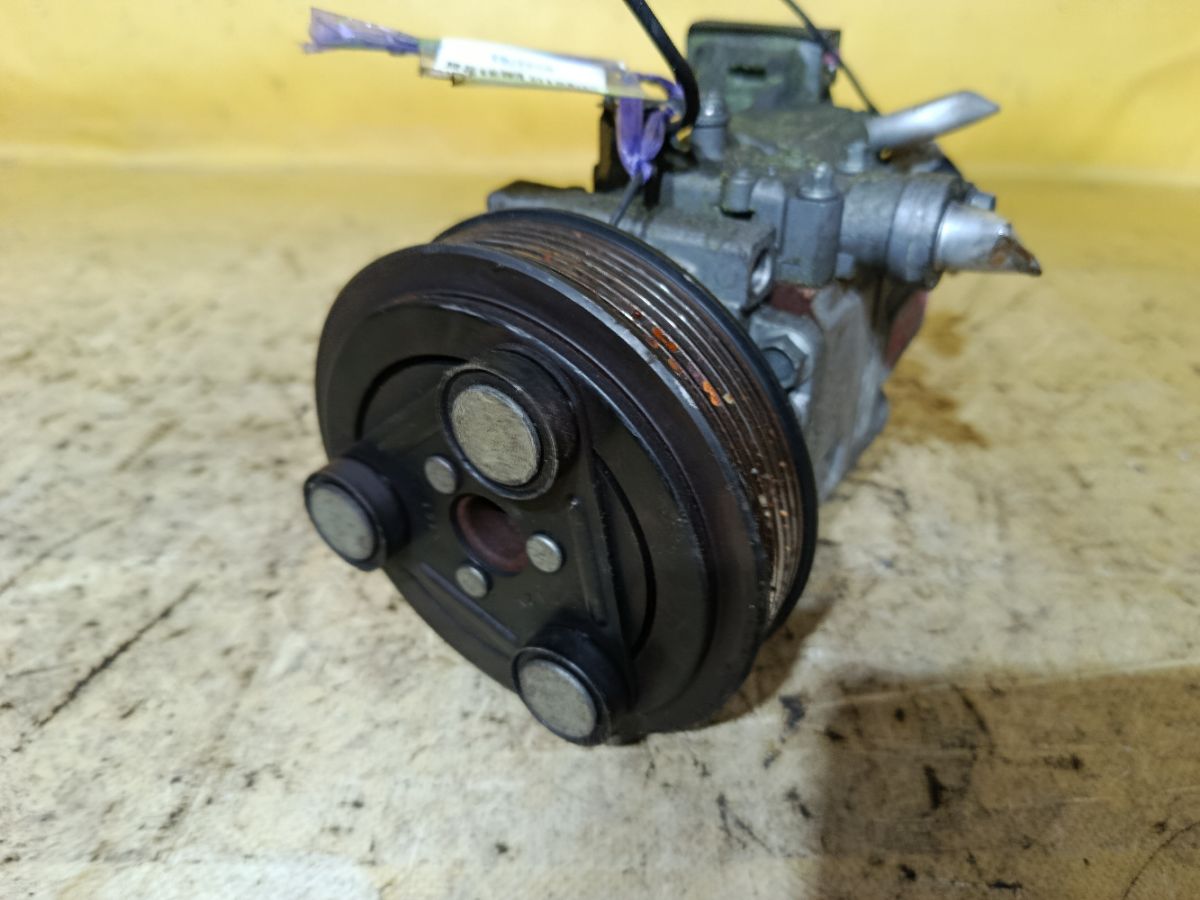Компрессор кондиционера H12A1AX4EY на Mazda Axela BL5FW ZY-VE Фото 3
