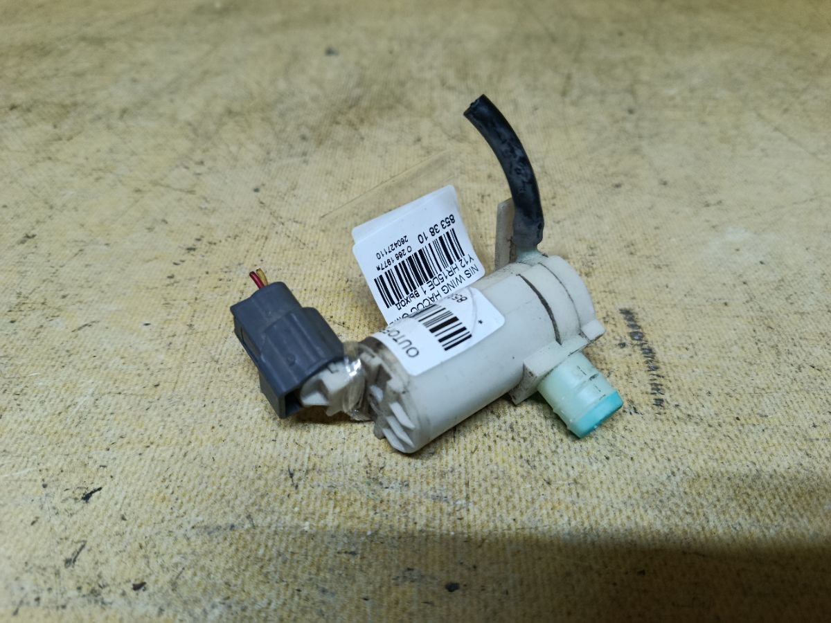 Насос омывателя стекла 28920ED00A на Nissan Wingroad Y12 HR15DE Фото 1