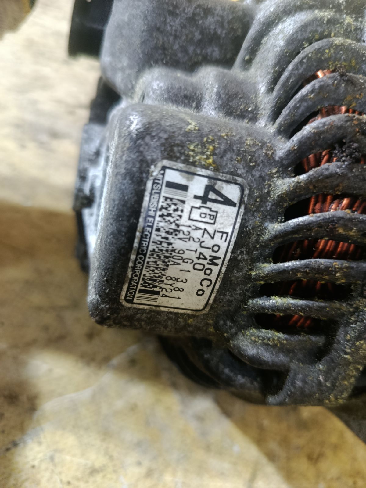 Генератор на Mazda Demio DE3FS ZJ-VE Фото 4