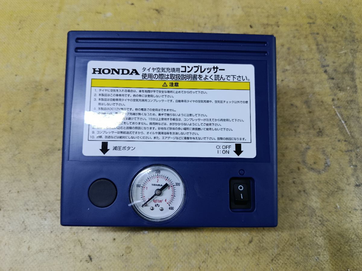 Компрессор для колес на Honda Фото 1