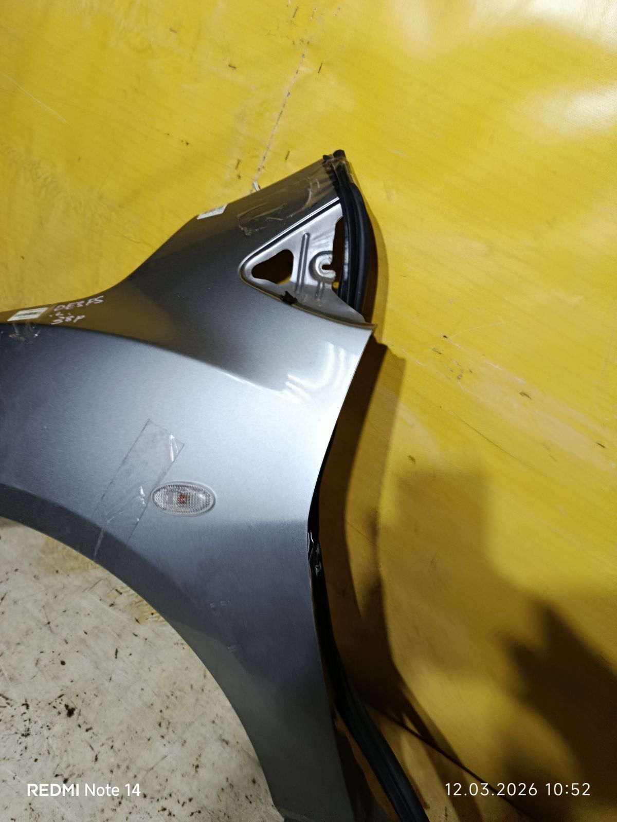 Крыло переднее 2741657, 3421311, 3421311A1, 4533011, 4533011J, 5605007, 6504043421311P, 931171, D01G52211B, D651-52-211B, DD1052211C, GDFN0061L, MD234021FL, MZ10069AL, MZ10069BL, MZ10069BLV, MZ3093024, MZ51101600L00, MZ51101601L00, MZX0207270L на Mazda Demio DE3FS Фото 3