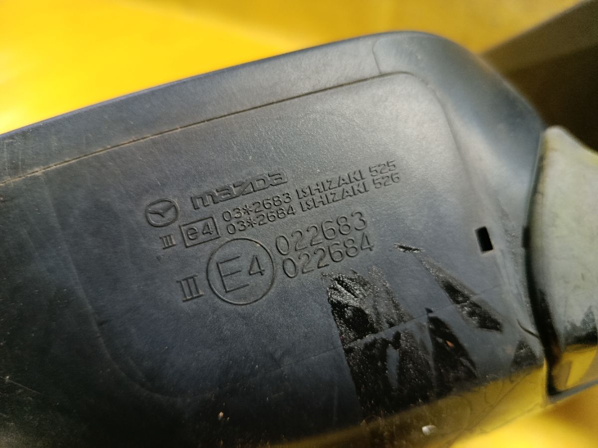 Зеркало двери боковой на Mazda Demio DE3FS Фото 7