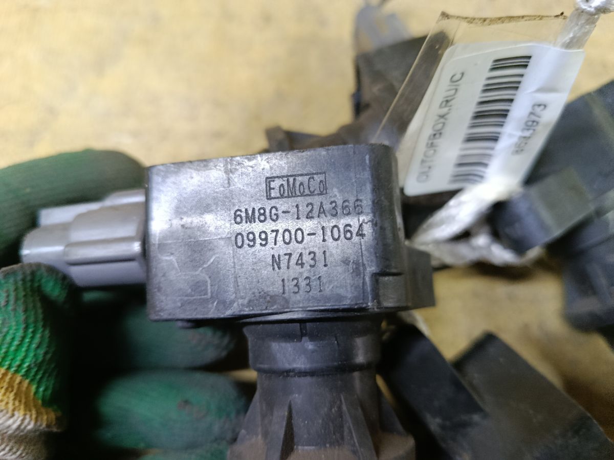 Катушка зажигания 6M8G-12A366, 099700-1062, IC-DL039, L3G2-18-100A, L3G2-18-100A-9U, L3G2-18-100B, LC-016-6351 на Mazda Atenza Wagon GHEFW LF-VD Фото 2