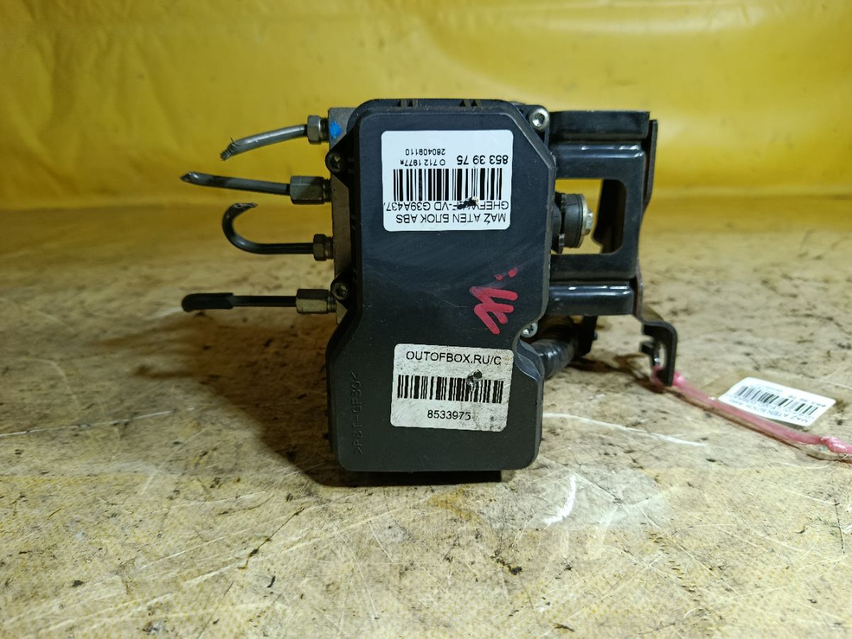Блок ABS G39A437A0 на Mazda Atenza Wagon GHEFW LF-VD Фото 2