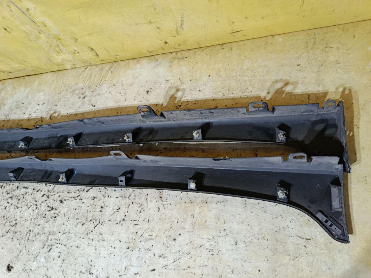 Порог кузова пластиковый ( обвес ) на Nissan Note E12 Фото 3