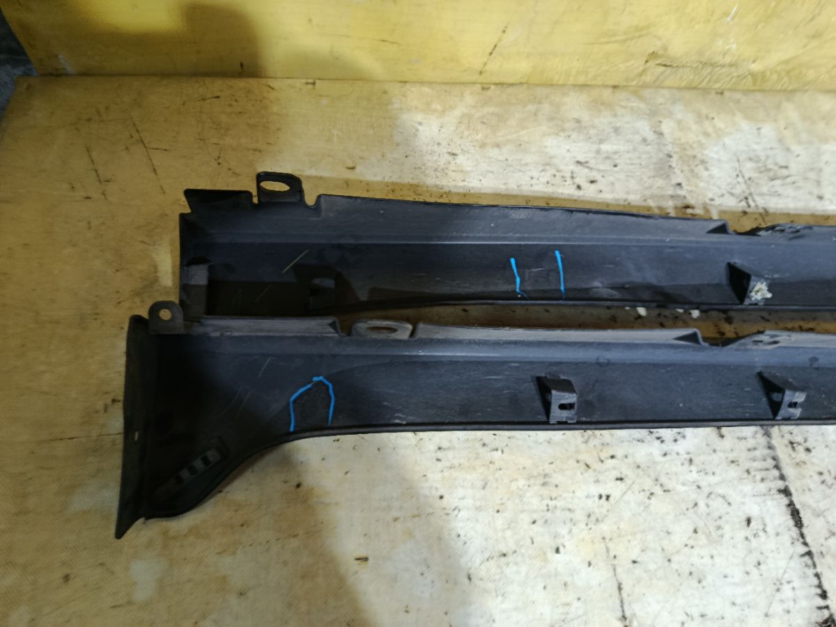 Порог кузова пластиковый ( обвес ) на Nissan Note E12 Фото 5