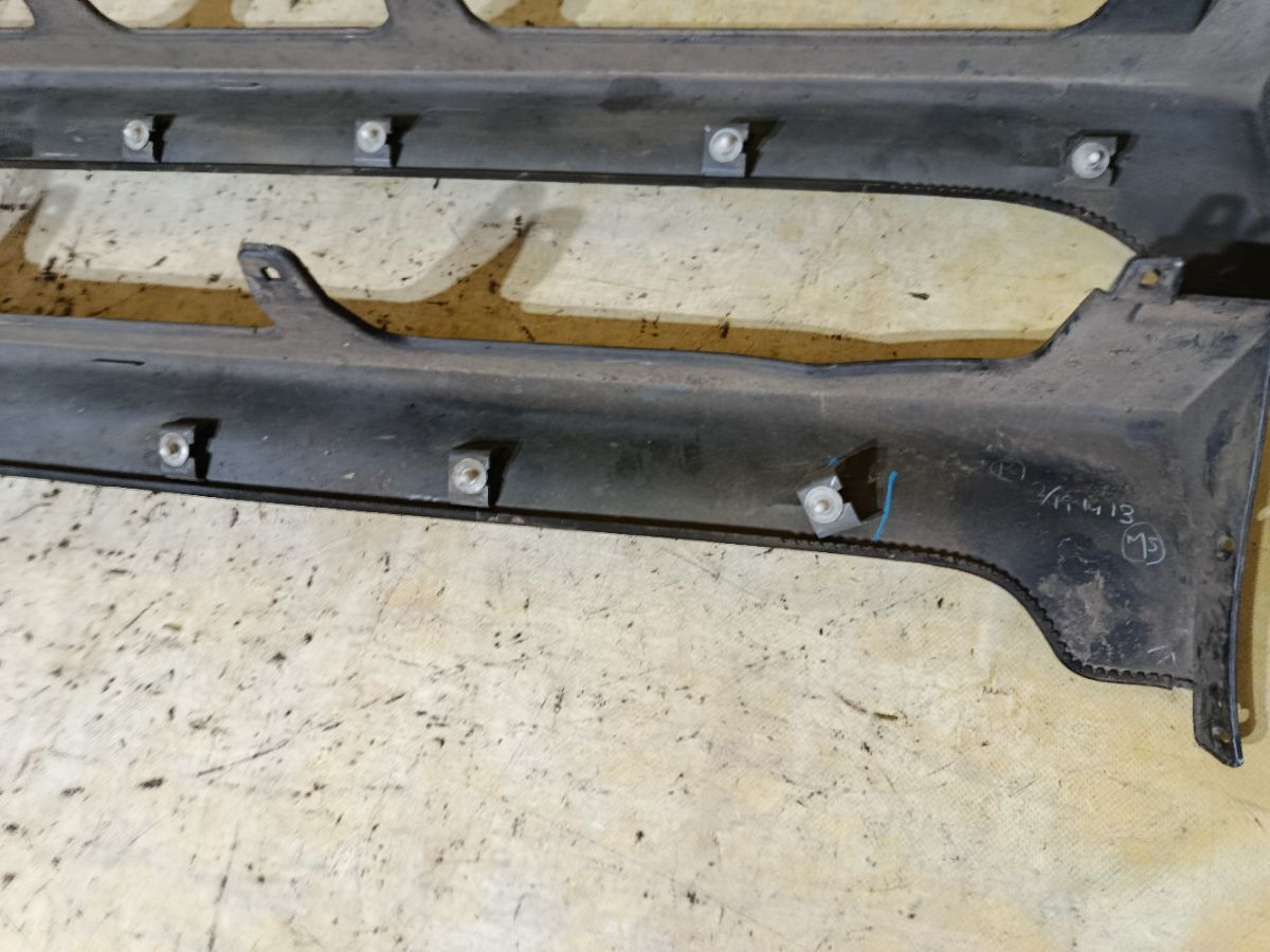 Порог кузова пластиковый ( обвес ) на Nissan Note E11 Фото 5