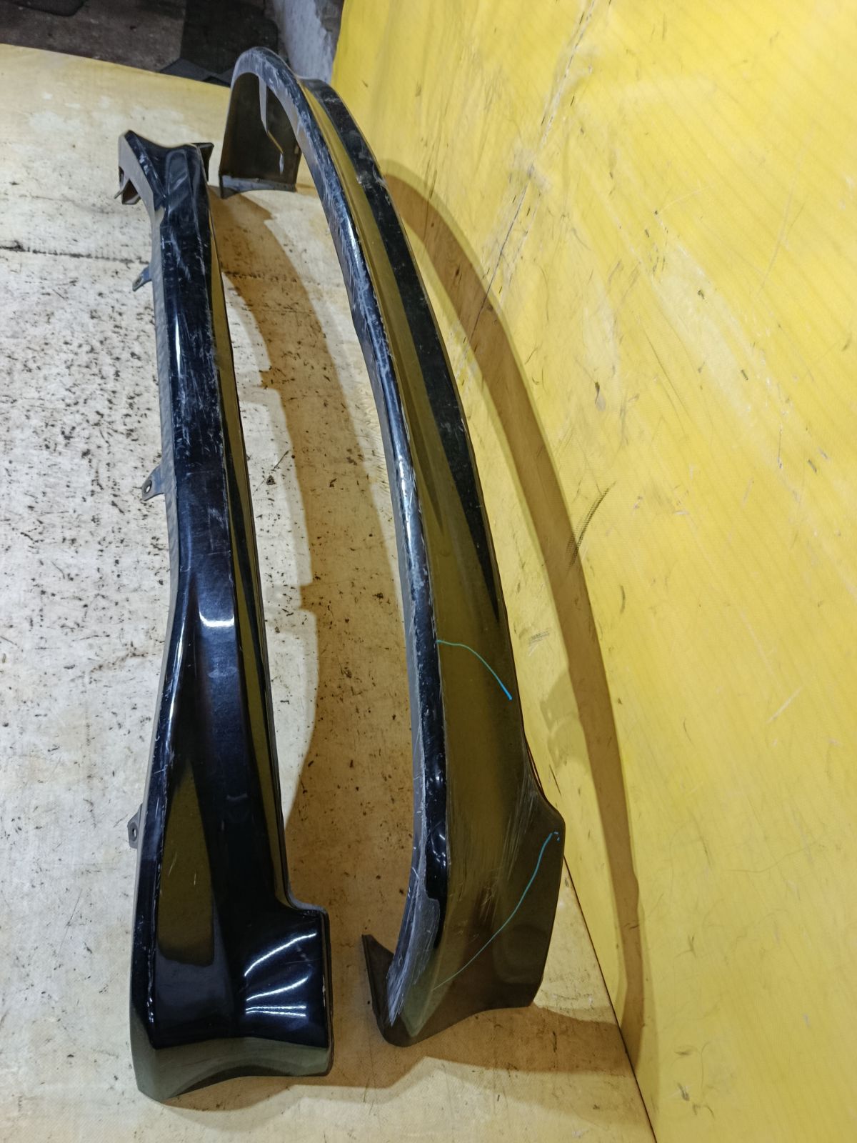 Порог кузова пластиковый ( обвес ) на Nissan Note E11 Фото 6