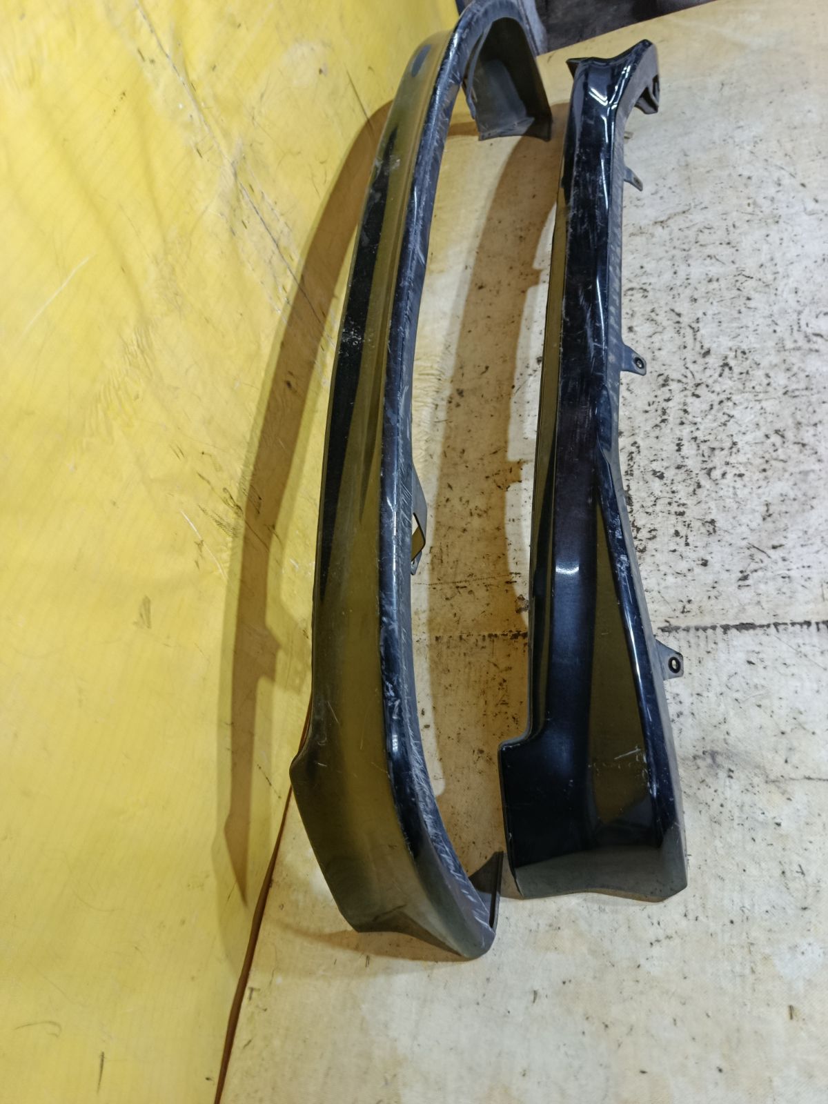 Порог кузова пластиковый ( обвес ) на Nissan Note E11 Фото 7