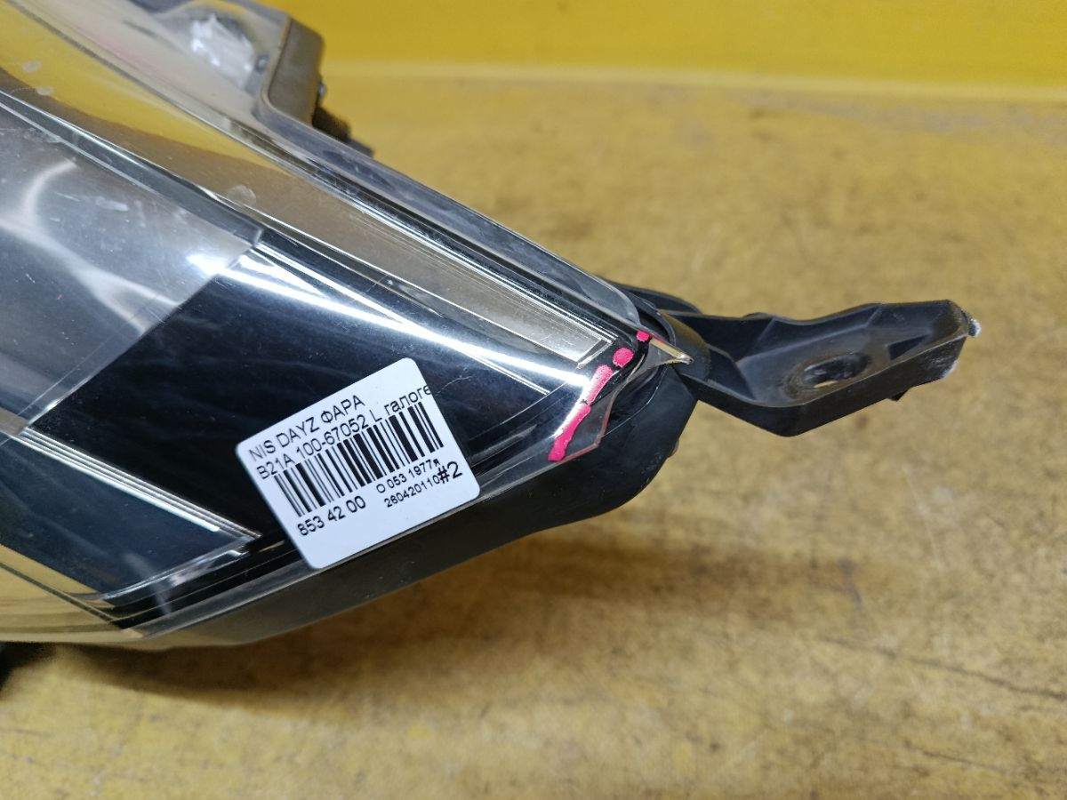 Фара 100-67052 100-67052, на Nissan Dayz Roox B21A Фото 4