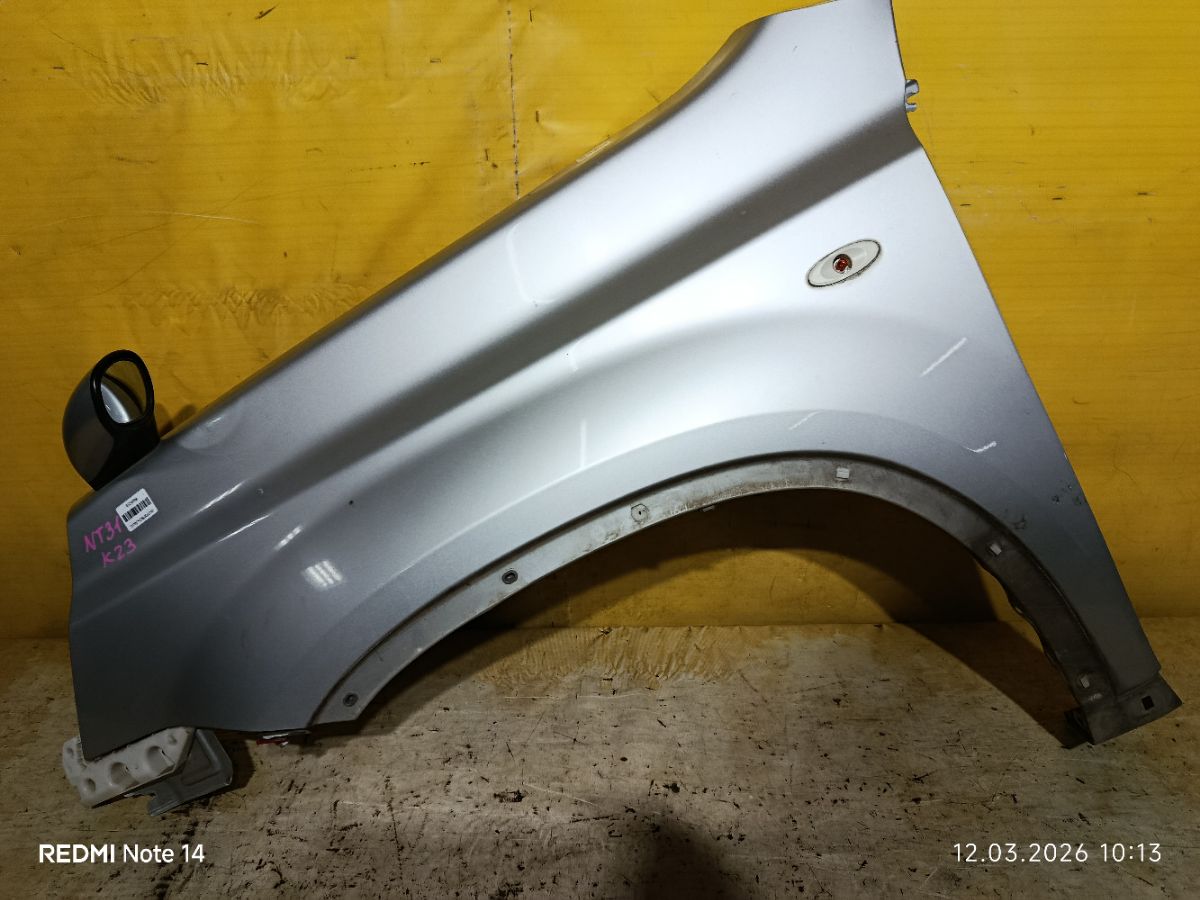 Крыло переднее на Nissan X-Trail NT31 Фото 2